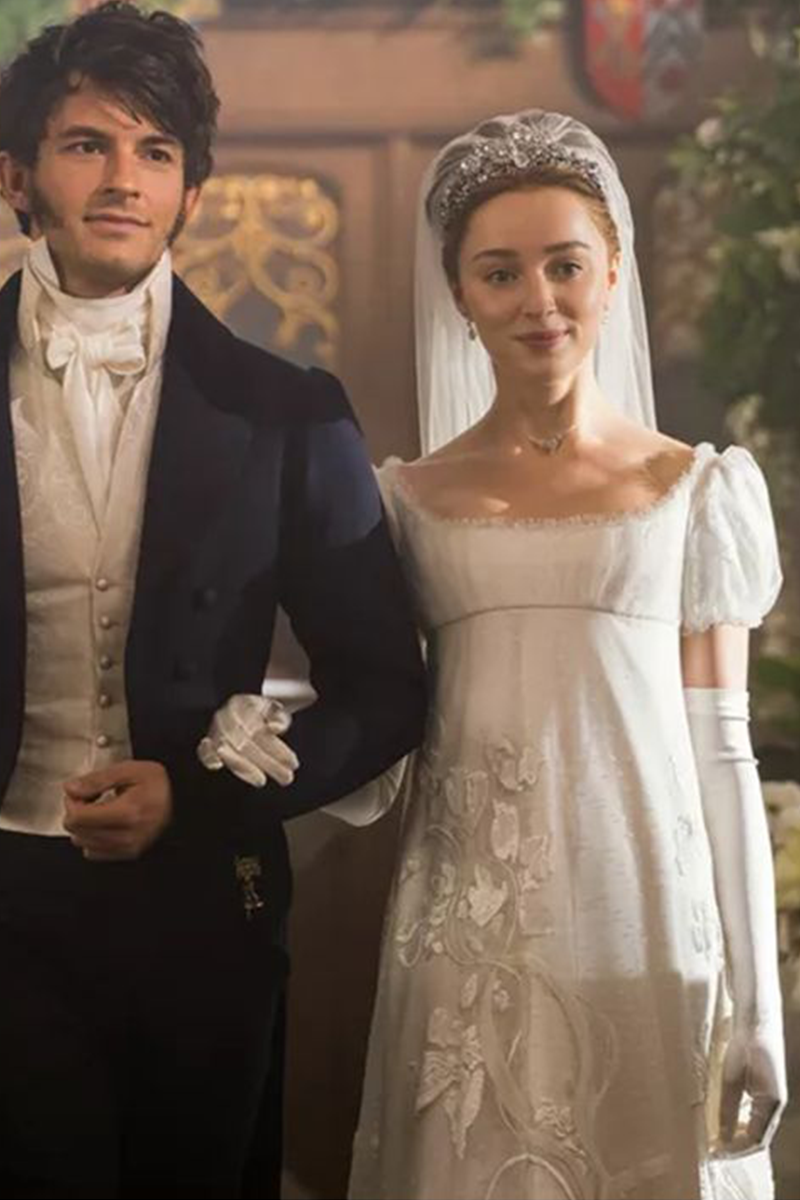 Daphne Bridgerton Inspired Wedding Dress