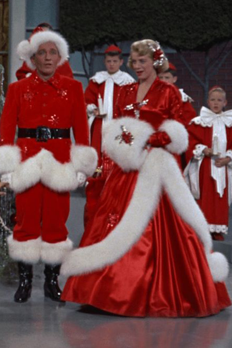 Rosemary Clooney Red Dress White Christmas