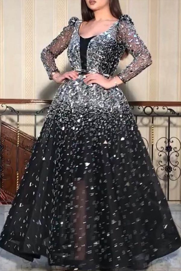 Starry Night Sparkle Ball Gown