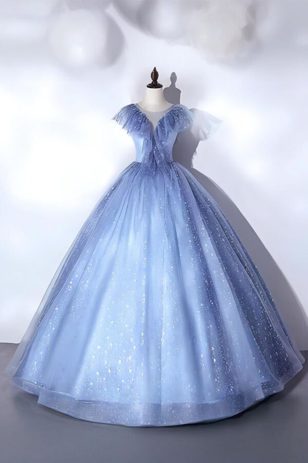 Moonlight Bloom – Shimmering Fairy Gown