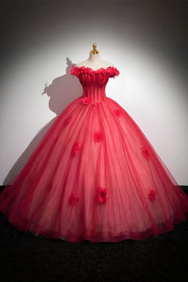 Scarlet Dream – Glittering Princess Gown