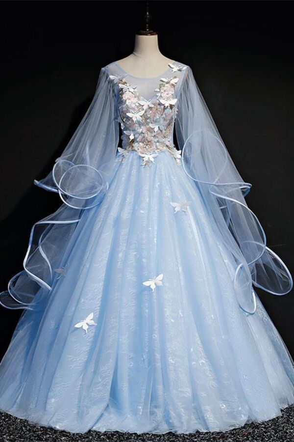 Cloud Serenade Butterfly Gown