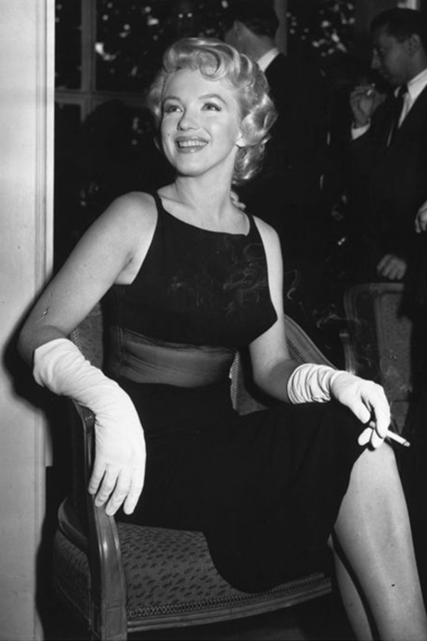 Marilyn Monroe Inspired Little Black Dress