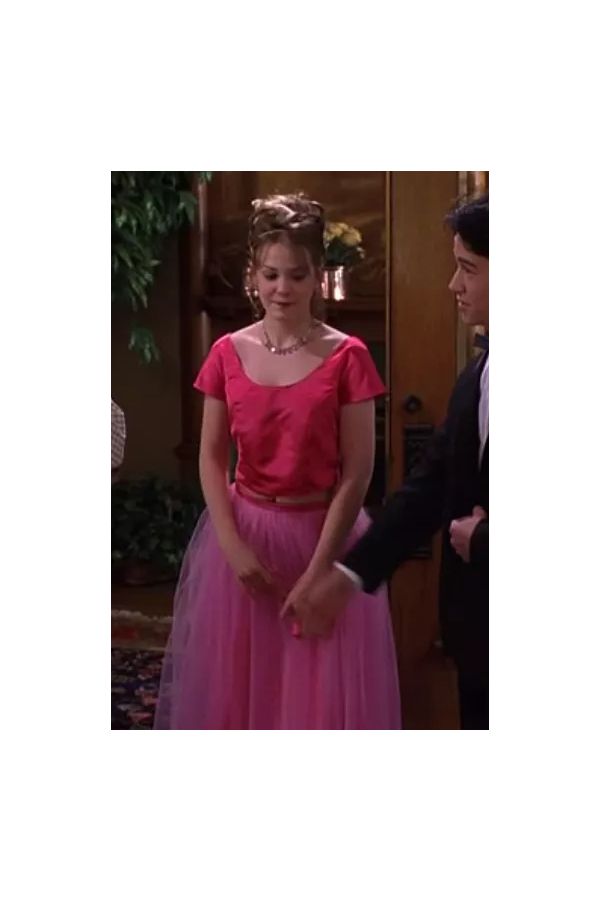 Bianca Pink Two-Piece Tulle Prom Dress 10 Things I Hate About You