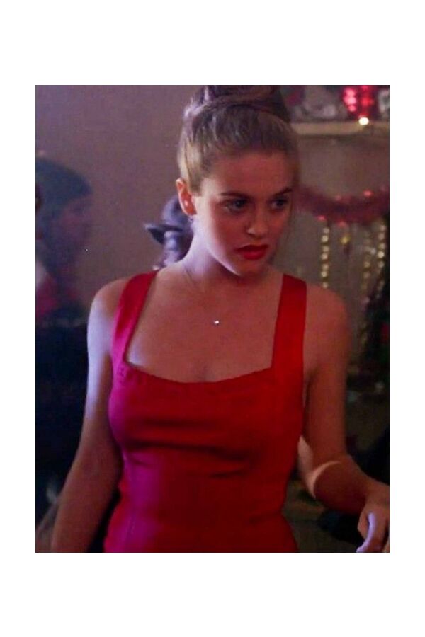 Alicia Silverstone Cher Red Dress Clueless
