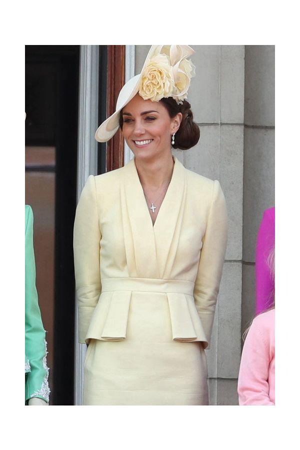 Kate Middleton Inspired Daffodil Dress Celebrity Outfit