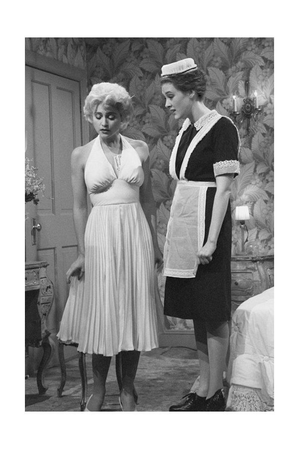 Madonna as Marilyn Monroe White Dress Seven Year Itch SNL 1985