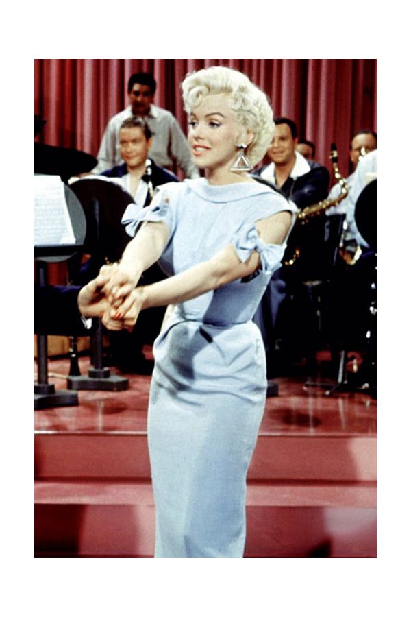 Marilyn Monroe Light Blue Dress "There's No Business Like Show Business" Costume