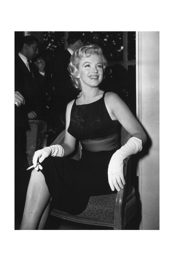 Marilyn Monroe Inspired Little Black Dress