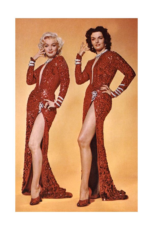 Marilyn Monroe Red Sequin Dress from Movie Gentlemen Prefer Blondes