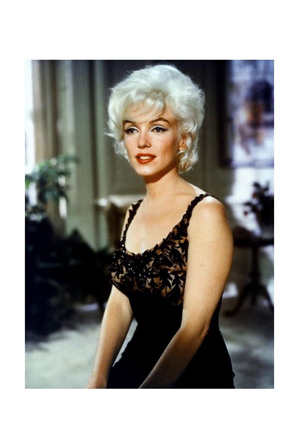 Marilyn Monroe Inspired Short Black Lace 1950s Cocktail Party Dress