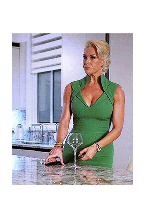 Rebecca Welton Inspired Elegant Green Bodycon Dress for Chic and Timeless Style