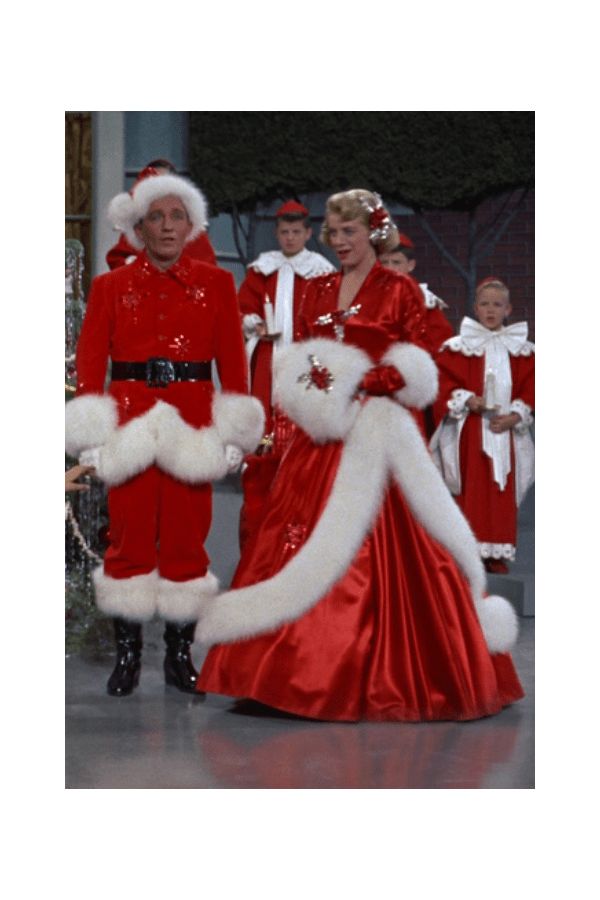 Rosemary Clooney Red Dress White Christmas