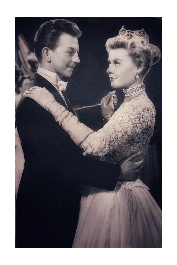 Vera Ellen White Lace Tulle Dress 'It's A Lovely Day Today' Dance in Movie 'Call Me Madam'