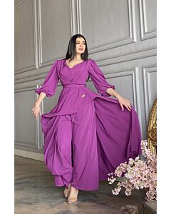 Majestic Plum Elegance