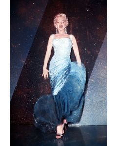 Marilyn Monroe Blue Dress There's No Business Like Show Business