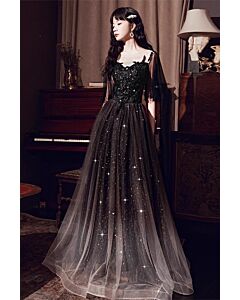 Midnight Sonata – Sparkling Black Gown