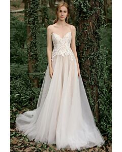 Whispering Woods – Ethereal Lace Bridal Gown