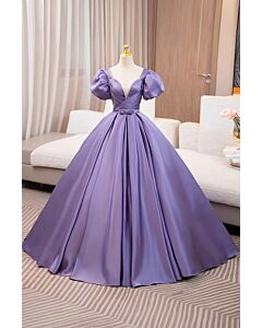 Lilac Dream – Elegant Off-Shoulder Evening Gown