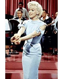 Marilyn Monroe Light Blue Dress "There's No Business Like Show Business" Costume