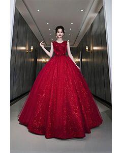 Crimson Dream – Haute Couture Ball Dress