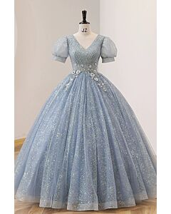 Celestial Whisper – Shimmer Evening Dress