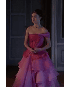 Julia Stiles Paige Morgan Pink Dress in Movie The Prince and Me