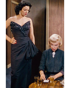 Jane Russell Black Strapless Dress Gentlemen Prefer Blondes