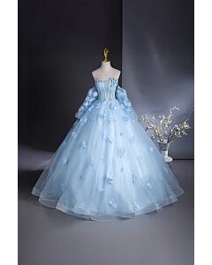 Blue Enchantment – Off-Shoulder Fairy Dress