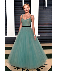 Kate Bosworth Green Tulle Ball Gown Celebrity Dress Oscars 2017