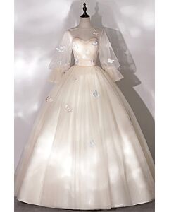 Garnet Off-Shoulder Princess Dress