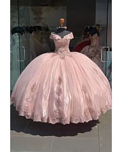 Royal Blossom – Off-Shoulder Princess Dress