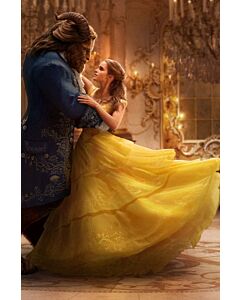Emma Watson Belle Yellow Dress Beauty and the Beast