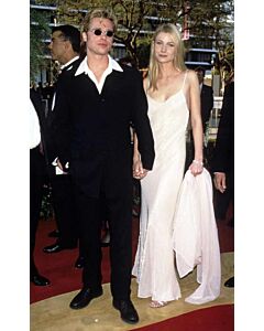 Gwyneth Paltrow White Spaghetti Straps Slip Celebrity Prom Party Dress Oscars 1996