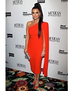 Kyle Richards Inspired Orange Cocktail Party Celebrity Dress Real Housewives Party 2019