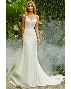 Lace Mermaid Gown Long Train for Formal 