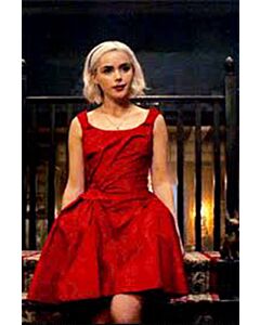Sabrina Spellman Short Red Homecoming Dance Dress Chilling Adventures