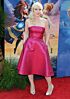 Natasha Bedingfield Inspired Fuchsia Strapless A-Line Knee-Length Dress - additional reference image 4