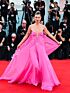 Sveva Alviti Inspired Hot Pink Column Evening Gown - additional reference image 2