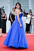 Caterina Murino Inspired Royal Blue Sweetheart A-line Evening Gown - additional reference image 2