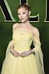 Ariana Grande Inspired Yellow Off-the-Shoulder A-line Evening Gown - additional reference image 4