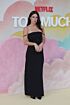 Adele Exarchopoulos Inspired Black Off-the-Shoulder Column Evening Gown - additional reference image 2