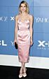 Emma Roberts Inspired Blush Sweetheart Column Midi Dress - main reference image