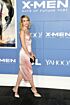 Emma Roberts Inspired Blush Sweetheart Column Midi Dress - additional reference image 2