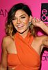 Jessica Szohr Inspired Orange Halter Column Occasion Dress - additional reference image 4