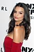 Emily Ratajkowski Inspired Red Sweetheart Column Evening Gown - additional reference image 4