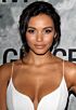 Jessica Lucas Inspired White Plunging V-Neck Column Midi Dress - additional reference image 4