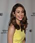 Emmy Rossum Inspired Yellow Round Neck Pleated A-Line Midi Dress - additional reference image 4