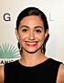Emmy Rossum Inspired Black and White Round Neck Ruffled A-Line Midi Dress - additional reference image 3
