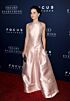 Felicity Jones Inspired Blush Round Neck A-Line Evening Gown - additional reference image 3